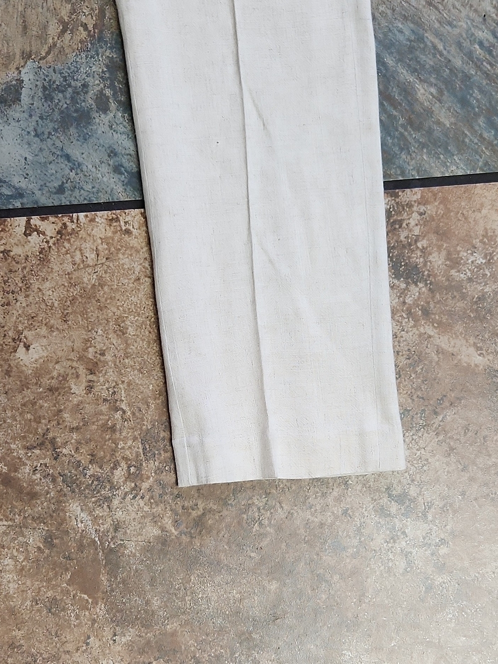 Men's Dress Pants in Off-White